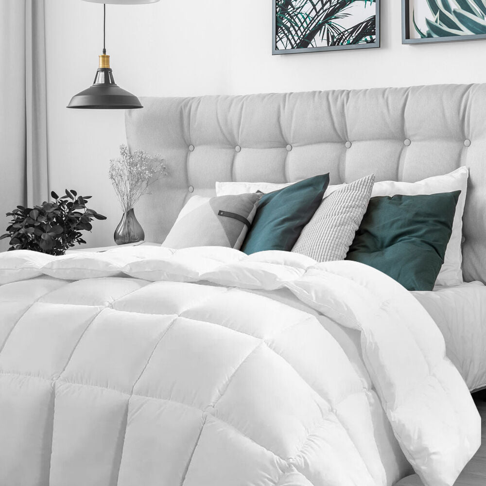 Casa Decor Silk Quilt Bedding Cover 360GSM White