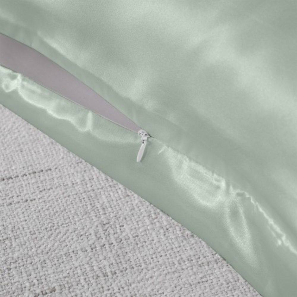 Royal Comfort 2PK Mulberry Silk Pillowcase Twin Pack 51x76cm Sage — image 3