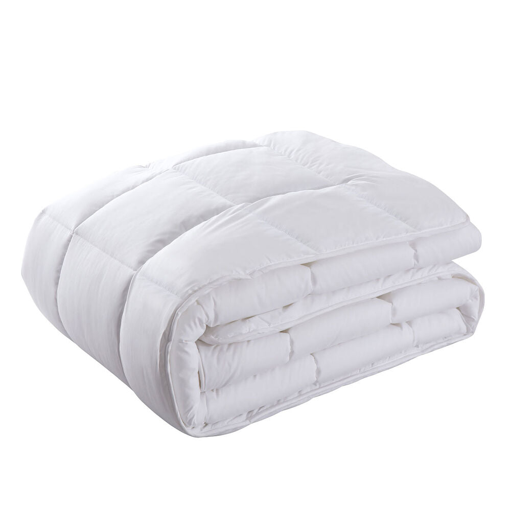 Royal Comfort Ultra Warm Silk Quilt 800GSM - White — image 3