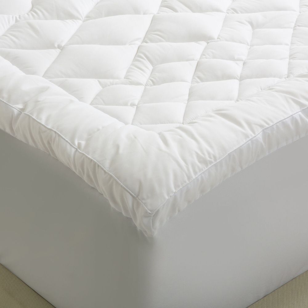 Royal Comfort 1200GSM Deluxe 7-Zone Mattress Topper - White — image 8