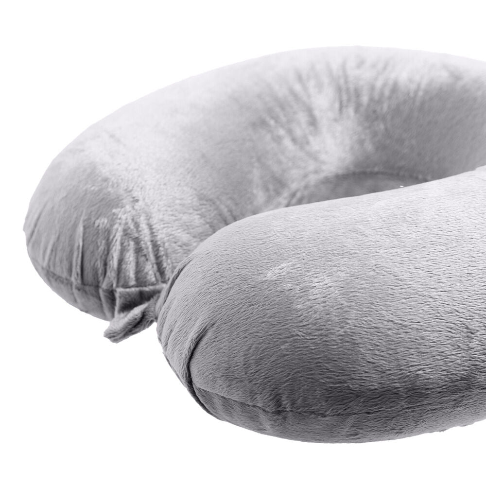Milano Decor 30x30cm Grey Polyester Memory Foam Travel Neck Support Pillow (4 Pack) — image 6