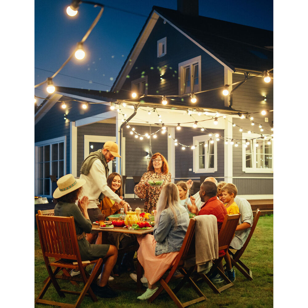 Lumifx 50m Warm White 50 Bulb LED WIFI Smart Indoor/Outdoor Festoon Lights — image 3