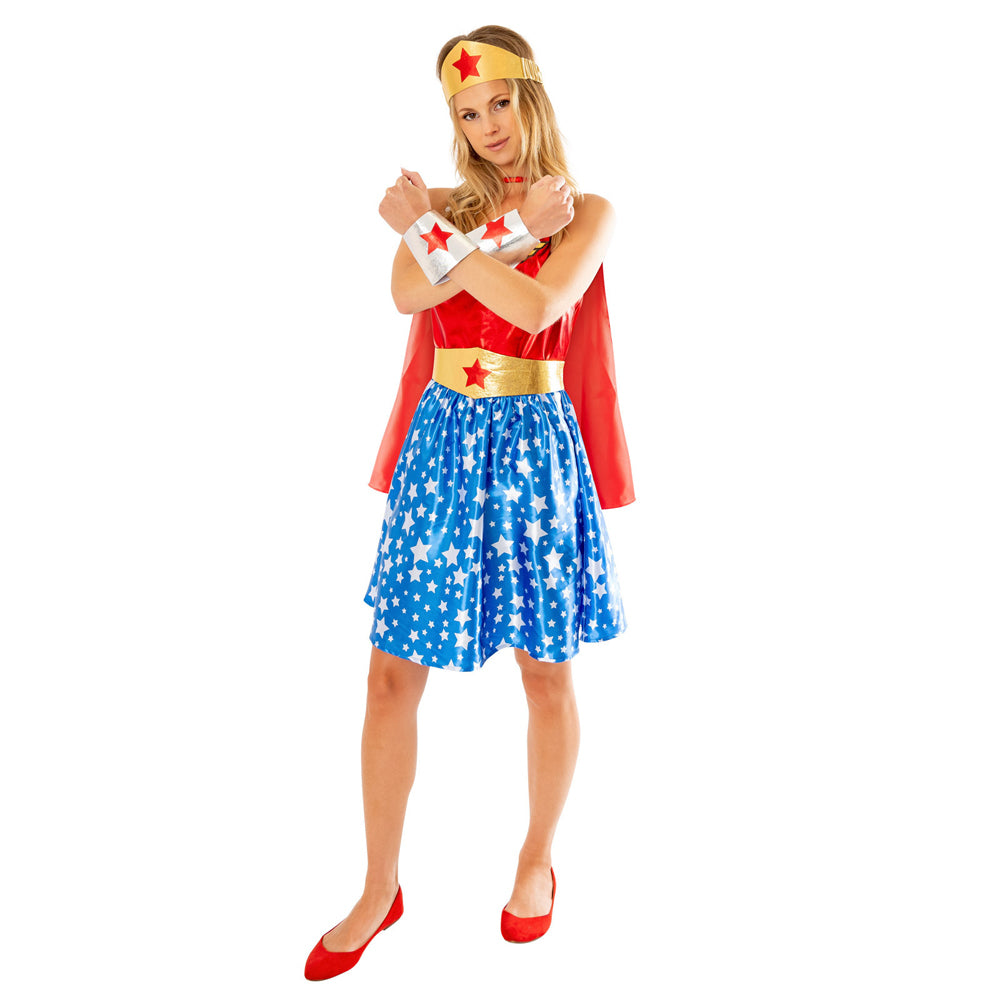 DC Comics Wonder Woman Deluxe Costume Party Dress-Up