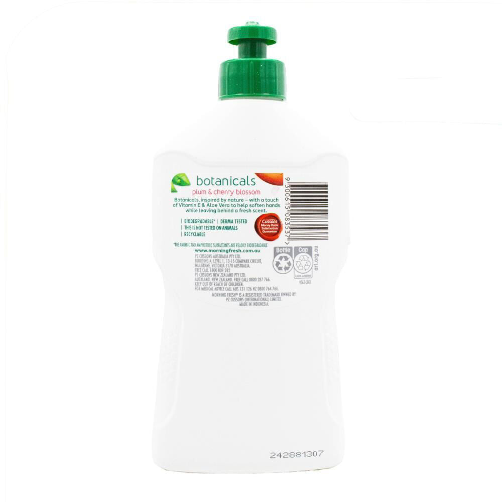 Morning Fresh Plum & Cherry Blossom 350ml Dishwashing Liquid Botanicals — image 2