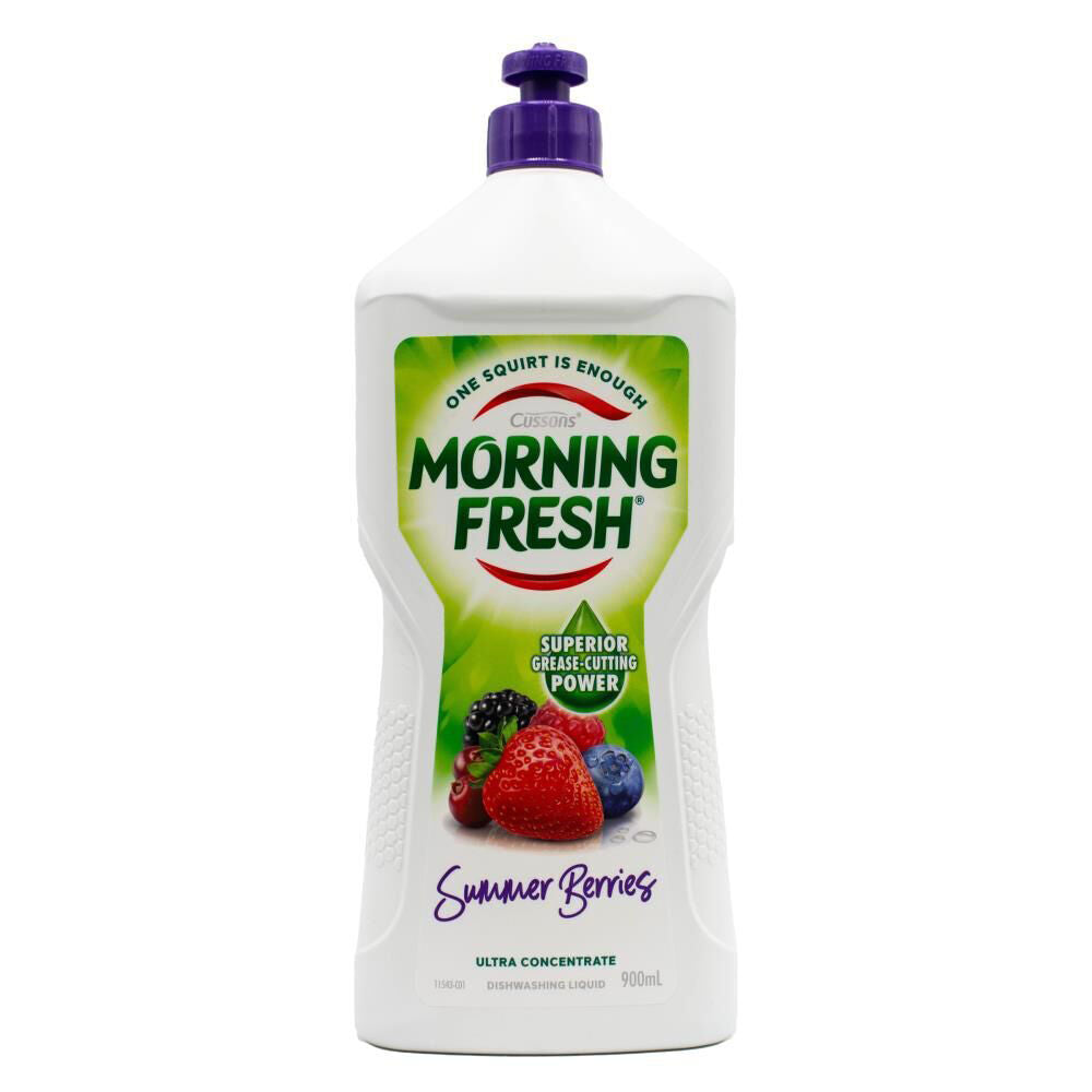 Morning Fresh Dishwashing Liquid Ultra Concentrate Summer Berries 900ml (8 Pack) — image 2