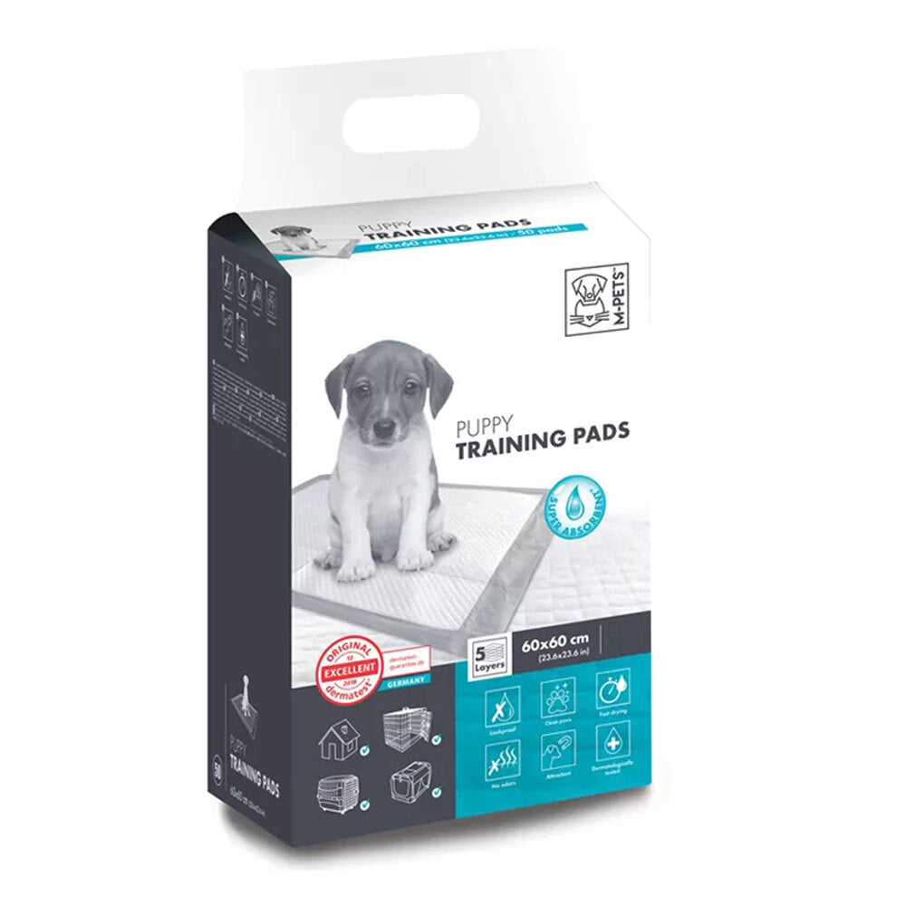 M-Pets Puppy/Dog Toilet 60cm Training Pads Indoor Pet Pee Absorbent Pad (60 Pack) — image 2