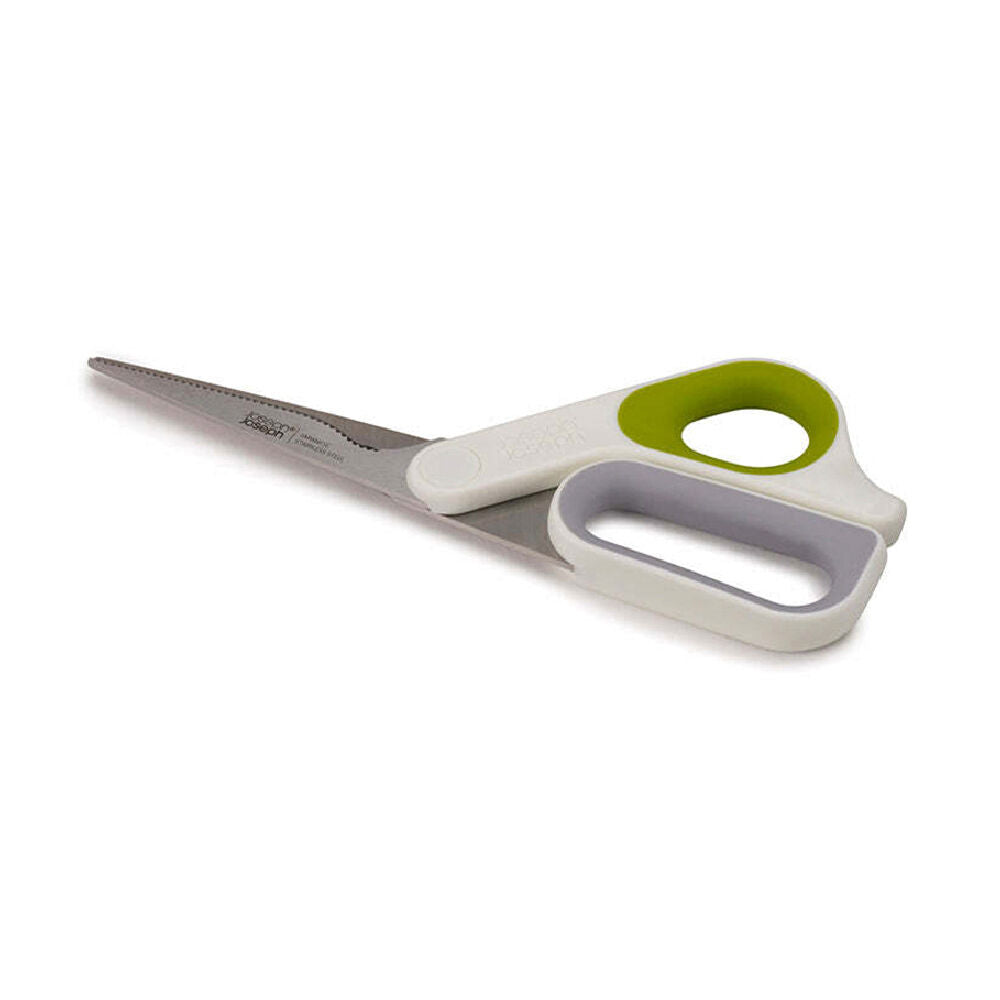 Joseph Joseph PowerGrip All-Purpose Heavy Duty Serrated Scissors Grey (2 Pack) — image 2