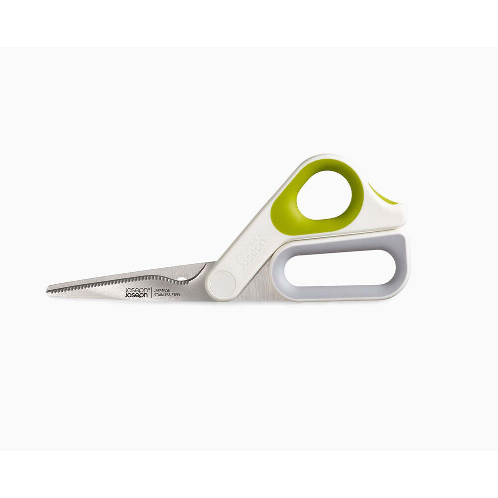 Joseph Joseph PowerGrip All-Purpose Heavy Duty Serrated Scissors Grey (2 Pack) — image 7