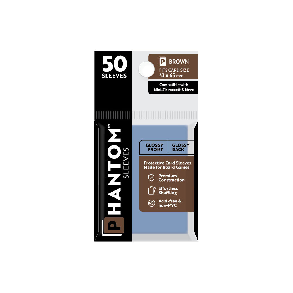106765-50pc-phantom-sleeves-43x65mm-game-card-case-brown-gloss-gloss