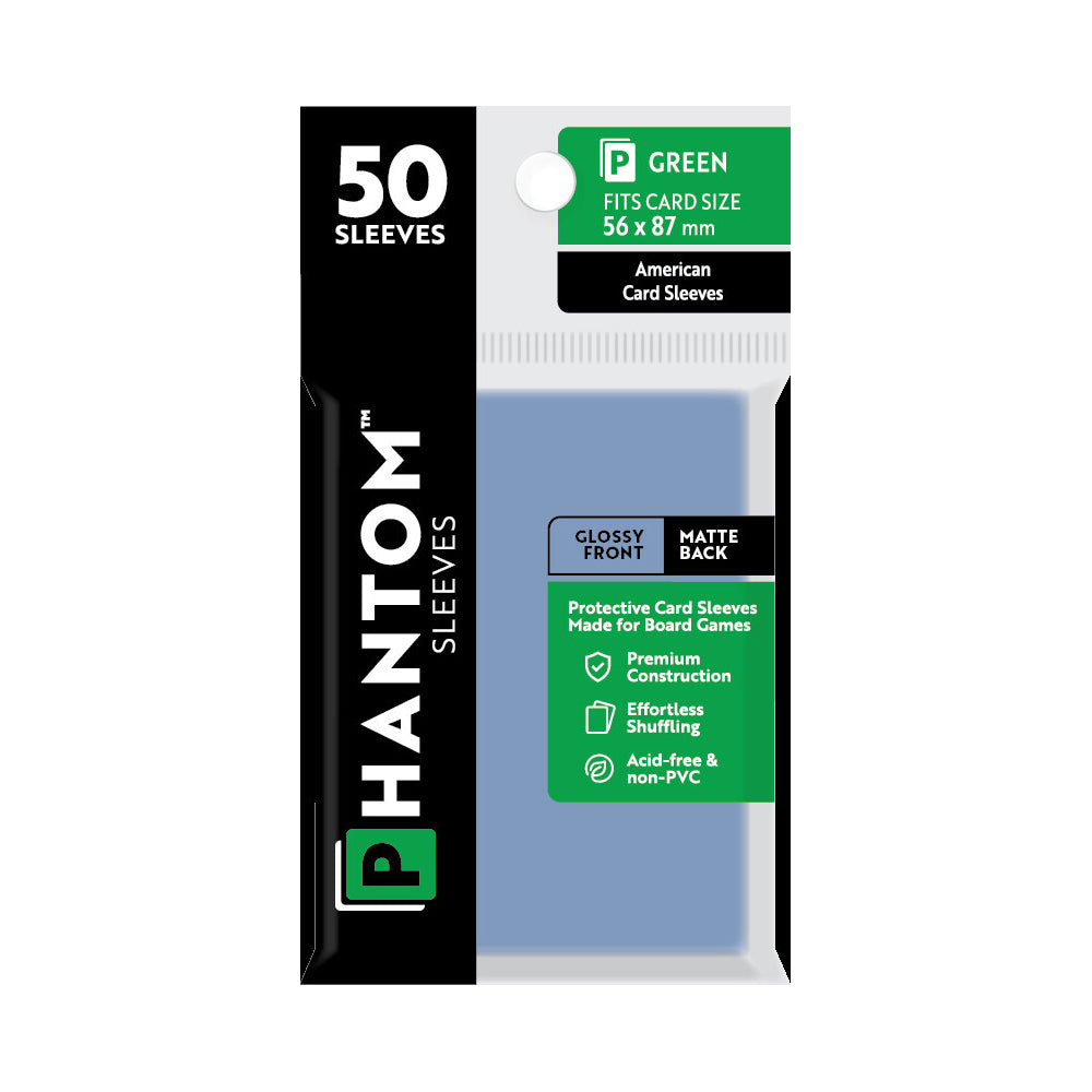 106766-50pc-phantom-sleeves-56x87mm-game-card-case-green-gloss-matte