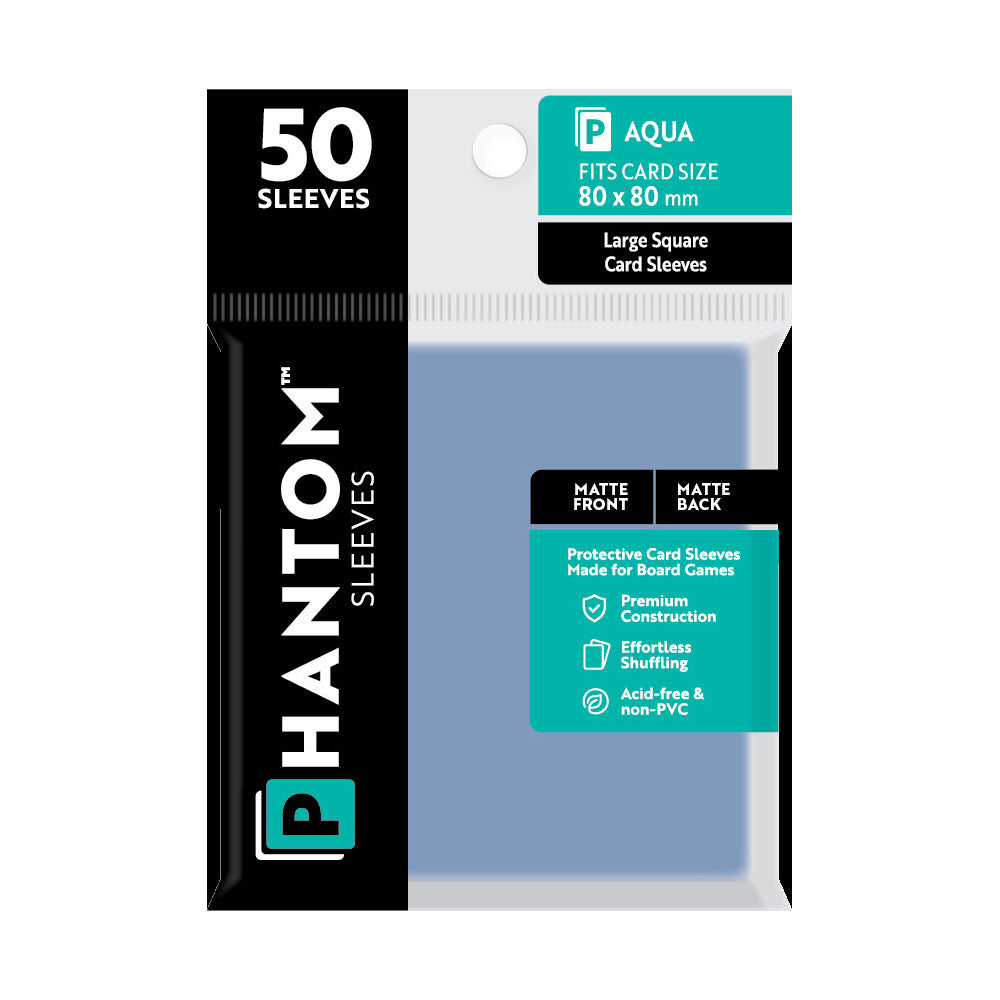 106785-50pc-phantom-sleeves-80x80mm-game-card-case-aqua-matte-matte