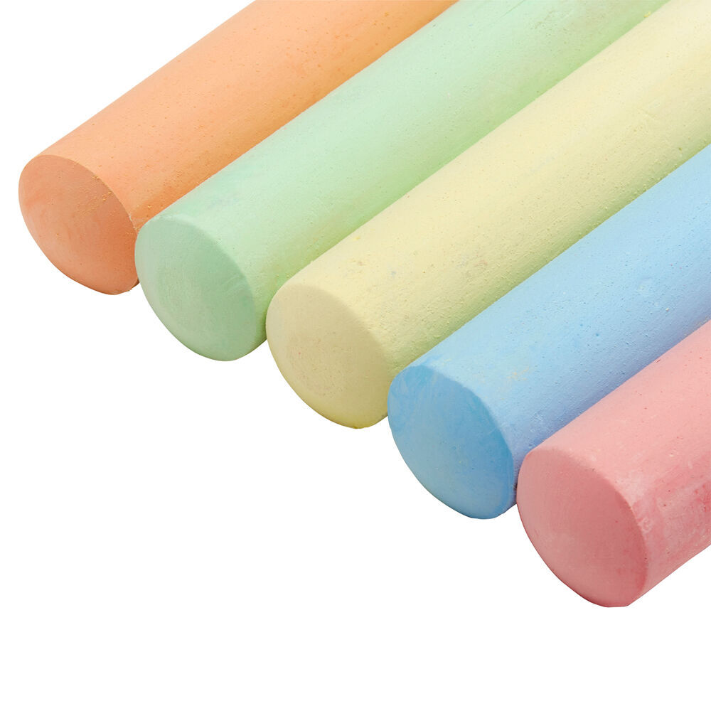 Cra-Z-Art 5pc Cra-Z-Art Stationery Washable Kids Sidewalk Chalk Pack 3y+ Multi Colours (12 Pack) — image 6