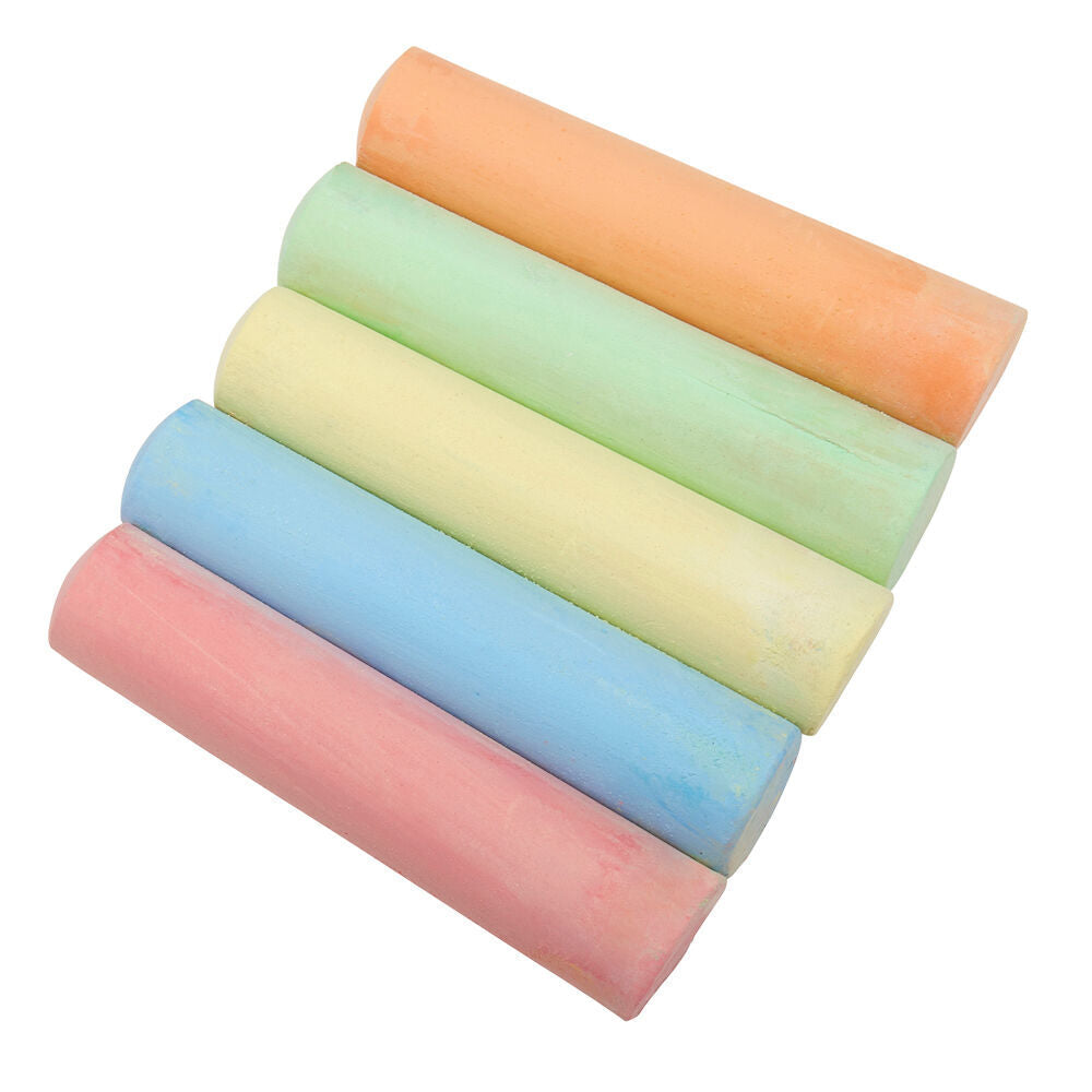 Cra-Z-Art 5pc Cra-Z-Art Stationery Washable Kids Sidewalk Chalk Pack 3y+ Multi Colours (12 Pack) — image 7