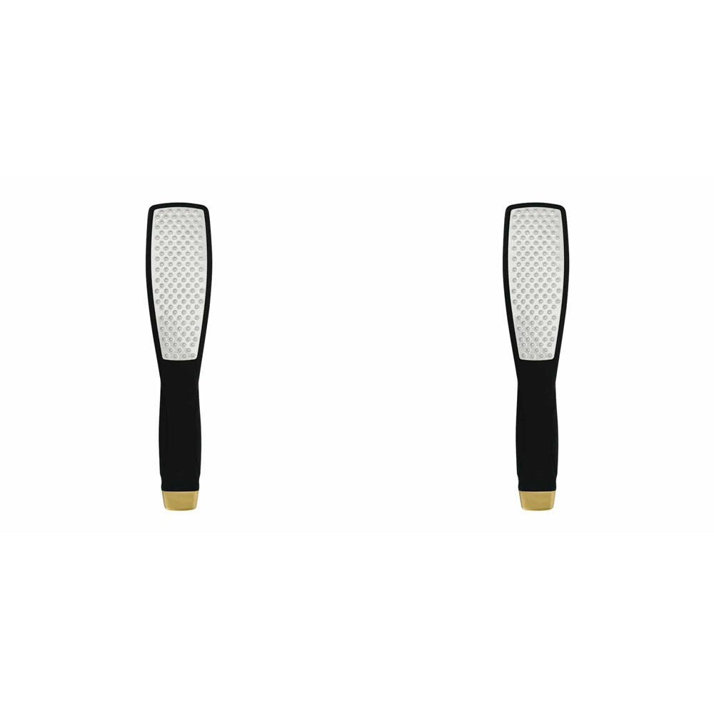 Annabel Trends Gentlemans Foot File Callus Remover Tool Shaver 26x6cm Black (2 Pack)