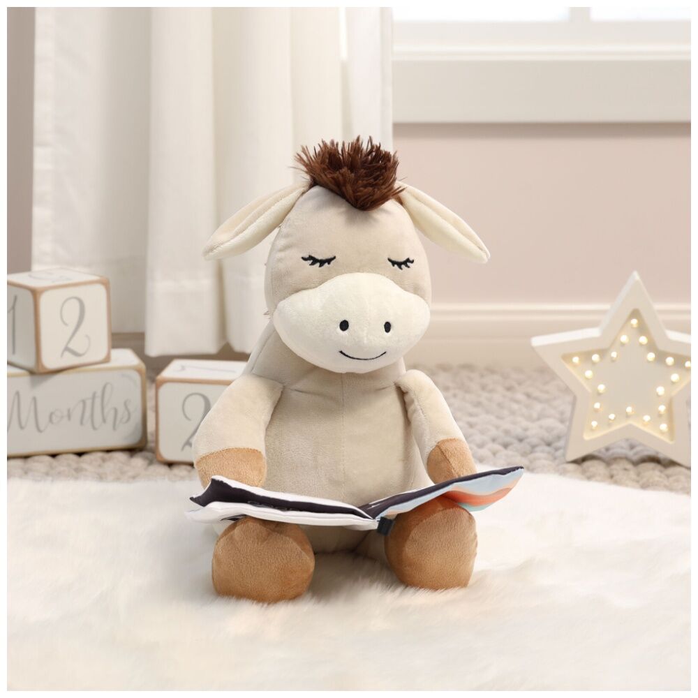 The Peanutshell Forest Dreams Donkey Plush Childrens Toy 100% Cotton Pink (2 Pack) — image 3