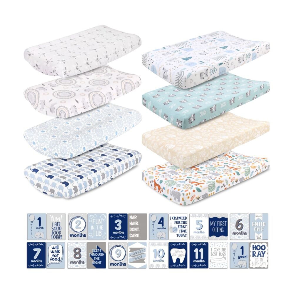 The Peanutshell Bassinete Unisex Baby Bedding Bundle Multicoloured (9 Pieces)