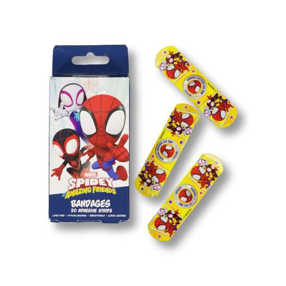 Marvel Spidey & His Amazing Friends 12x 20pc Adhesive Bandages Strips — image 3