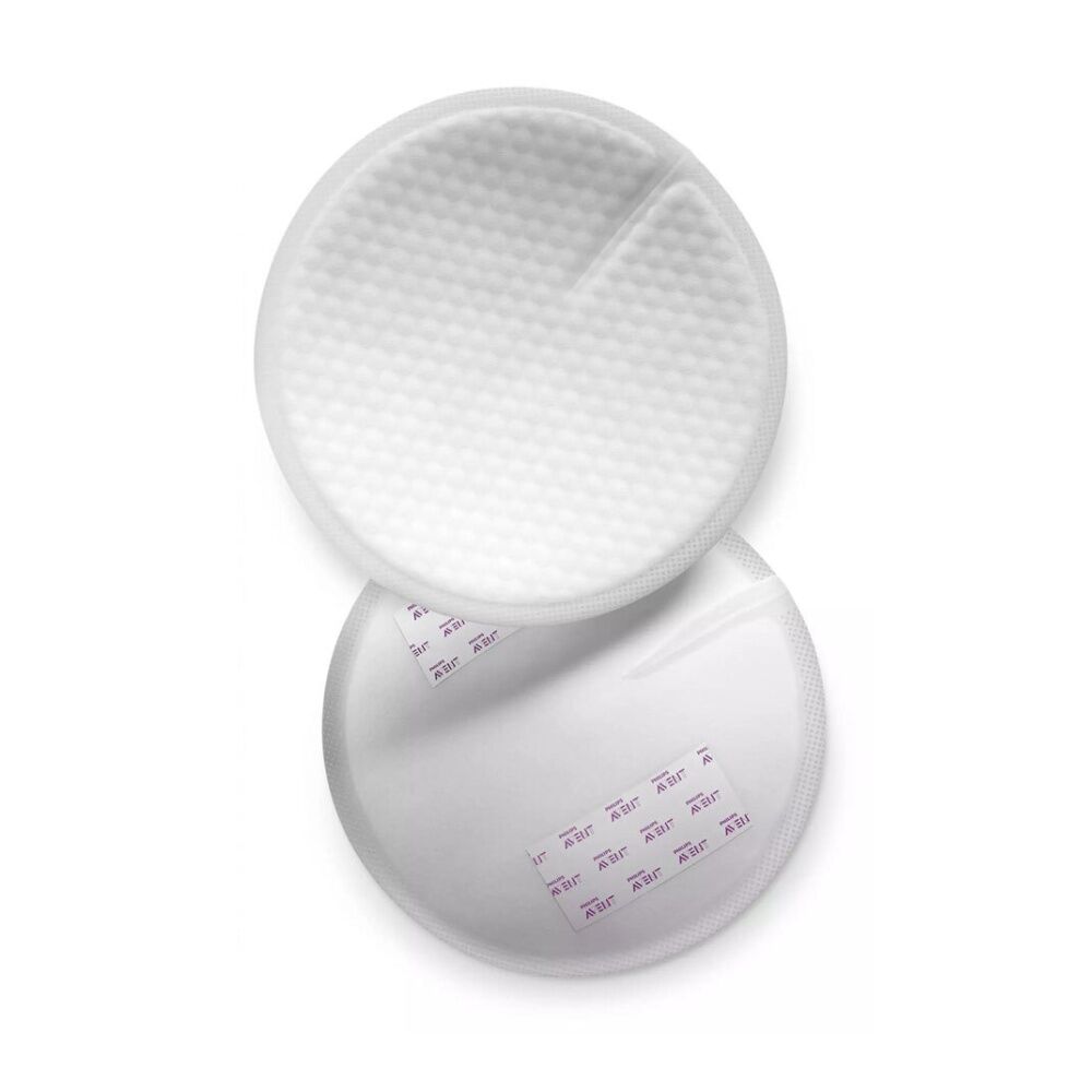 Philips 100pc Philips Avent Disposable Day Mothers Breast Pads White (2 Pack) — image 3