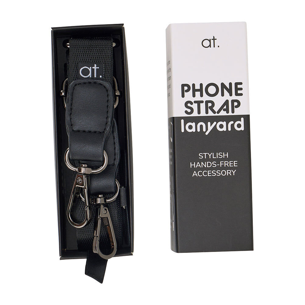 Annabel Trends Stylish Hands-Free Trendy Phone Strap Lanyard Accessory Black (2 Pack) — image 3
