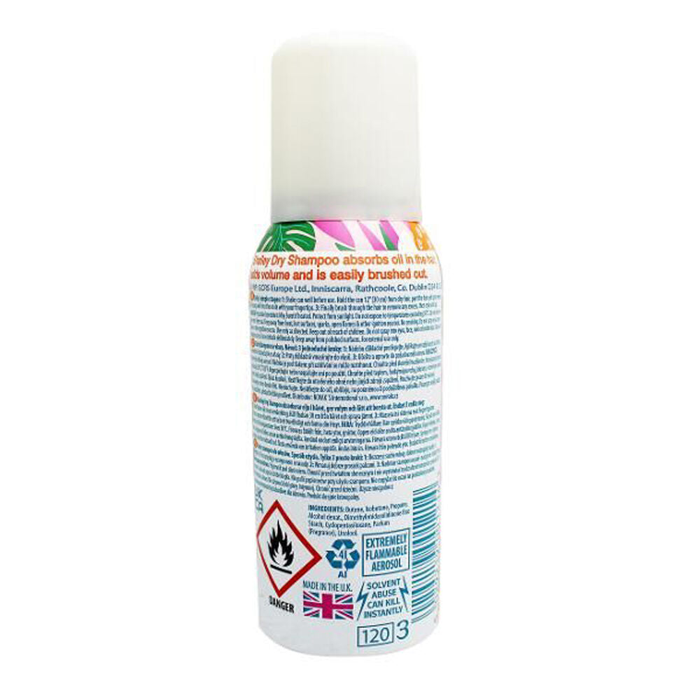 Shelley 100ml Instant Refresh Dry Shampoo Spray Tropical For All Hair Types — image 2