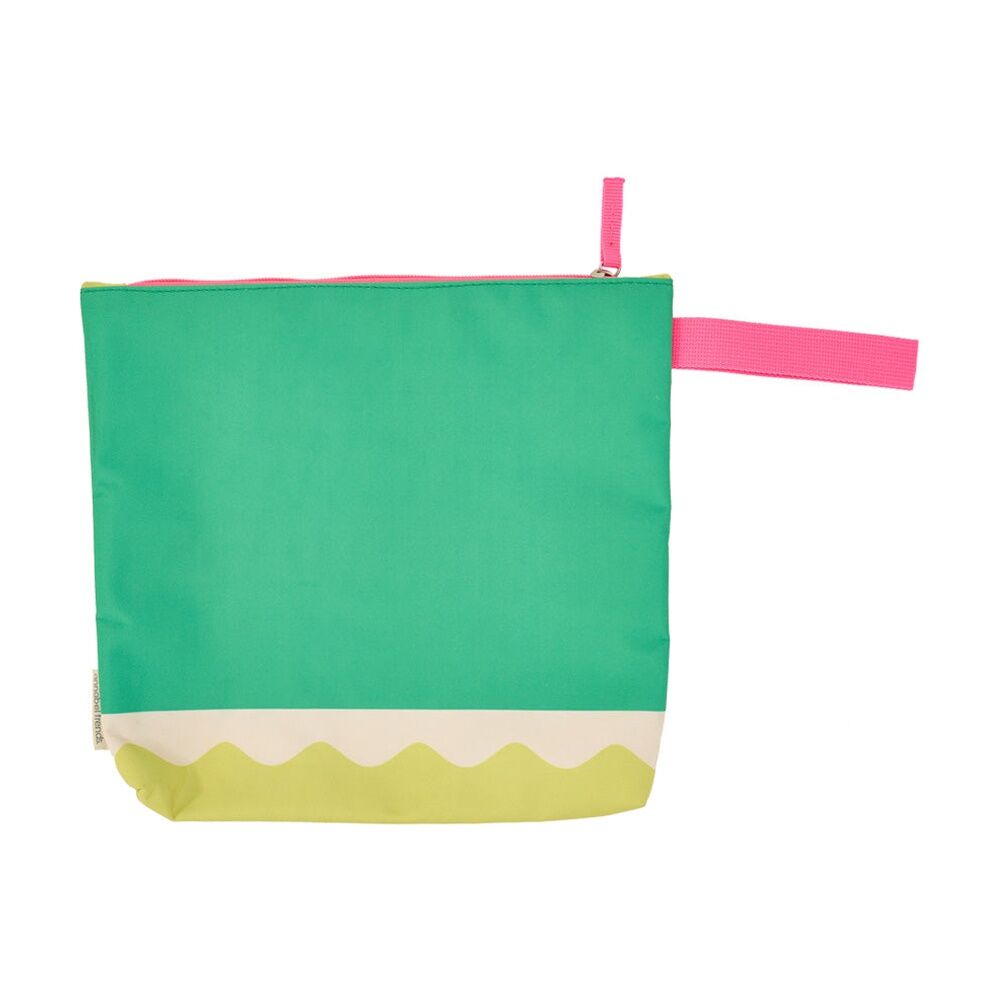 Annabel Trends Beach Wet Clothing Pouch Riptide Bag 28.5cm x 28cm Green (4 Pack) — image 3