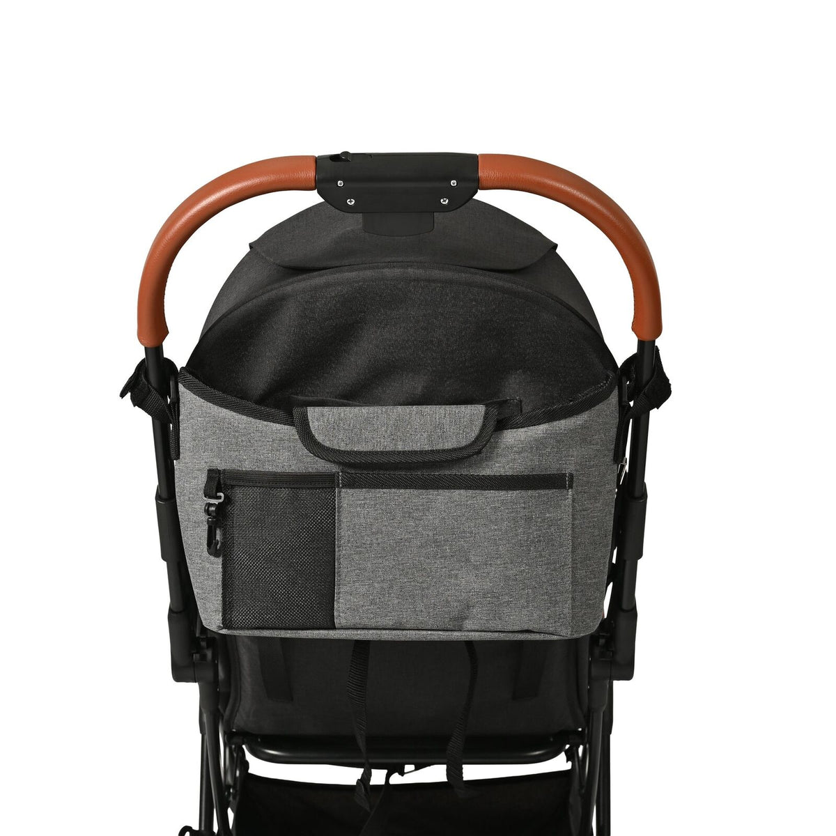 Childcare Adjustable Pram/Stroller Storage Organiser Large Grey (2 Pack) — image 6
