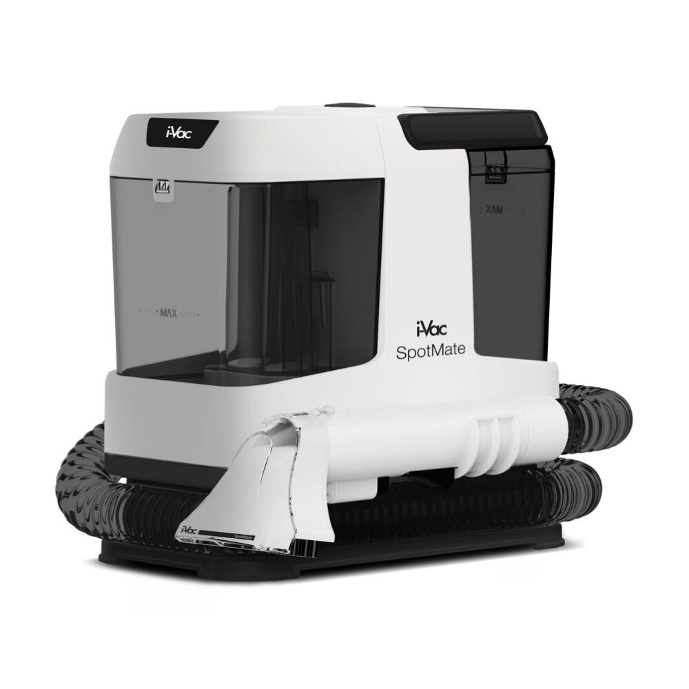 I-Vac White I-Vac SpotMate Spot Cleaner w/ Self-Clean Nozzle & Upholstery Tool — image 2