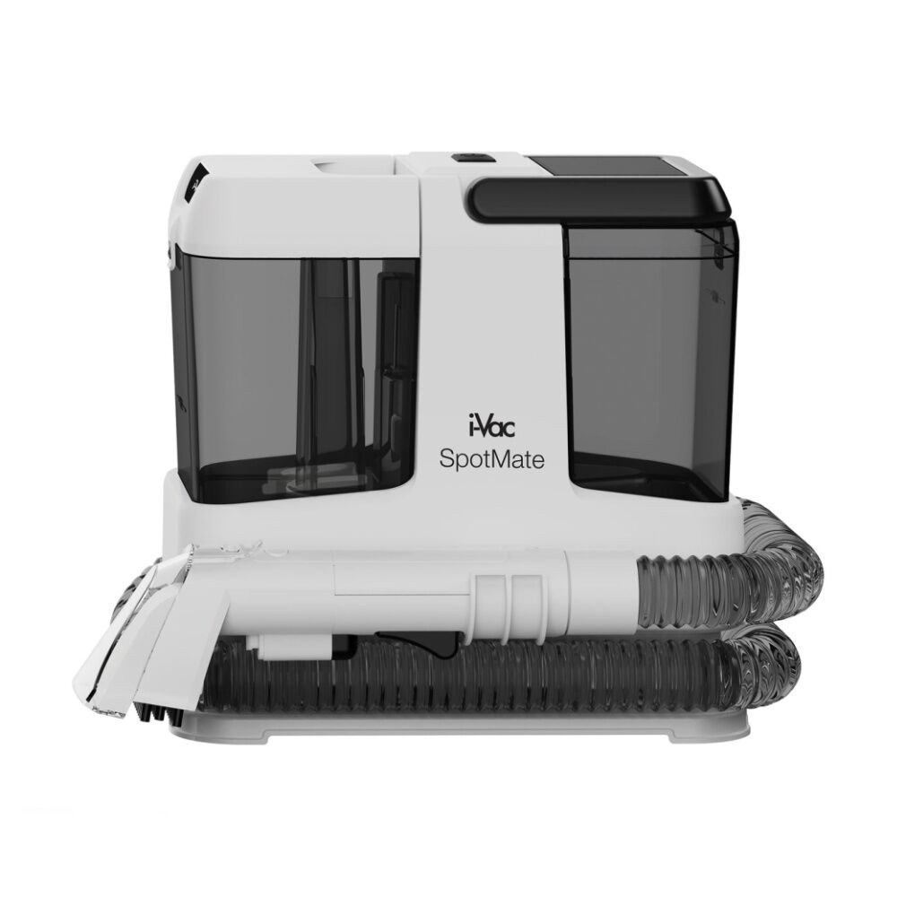 I-Vac White I-Vac SpotMate Spot Cleaner w/ Self-Clean Nozzle & Upholstery Tool