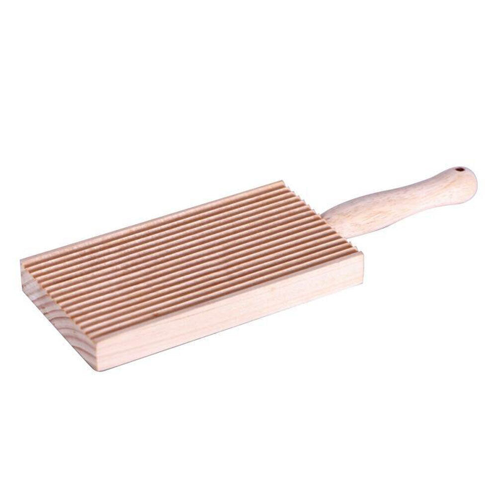 Avanti Wooden 20cm Rectangular Gnocchi Board Kitchen Pasta Maker/Paddle Brown (2 Pack) — image 2