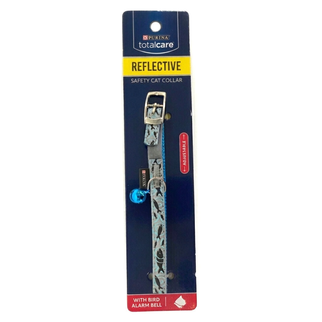Purina Total Care High-Visibility Cat Collar Assorted Adjustable Neck Strap