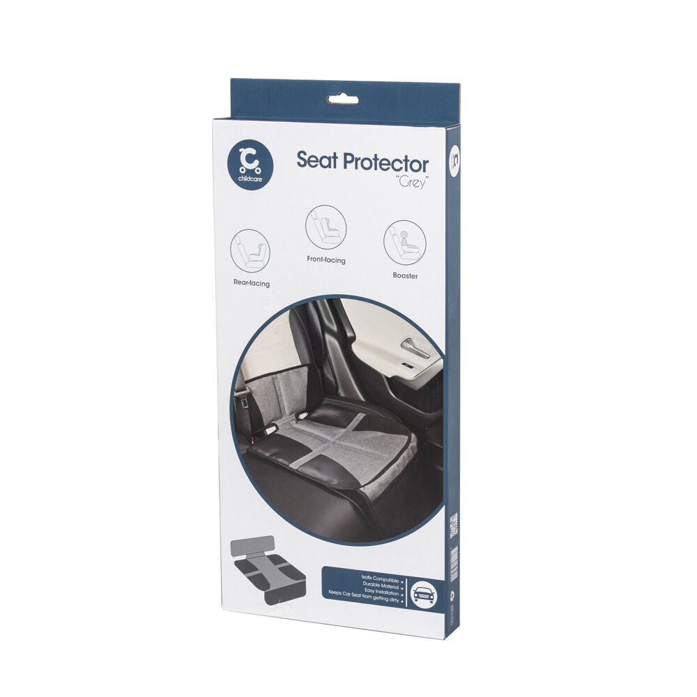 Childcare Grey Non-Slip Water Resistant Car Seat Protector and Organiser — image 4