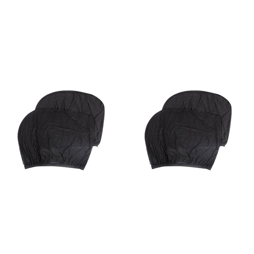 Childcare 2pc Childcare Car Fitover UV Rear Side Window Shade Universal Black (2 Pack)