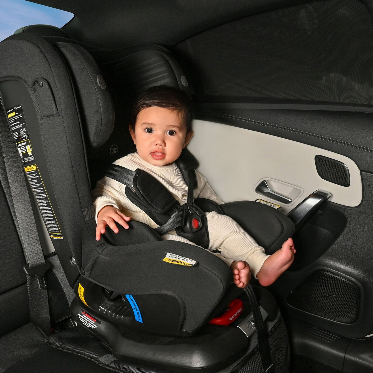 Childcare 2pc Childcare Car Fitover UV Rear Side Window Shade Universal Black (2 Pack) — image 3