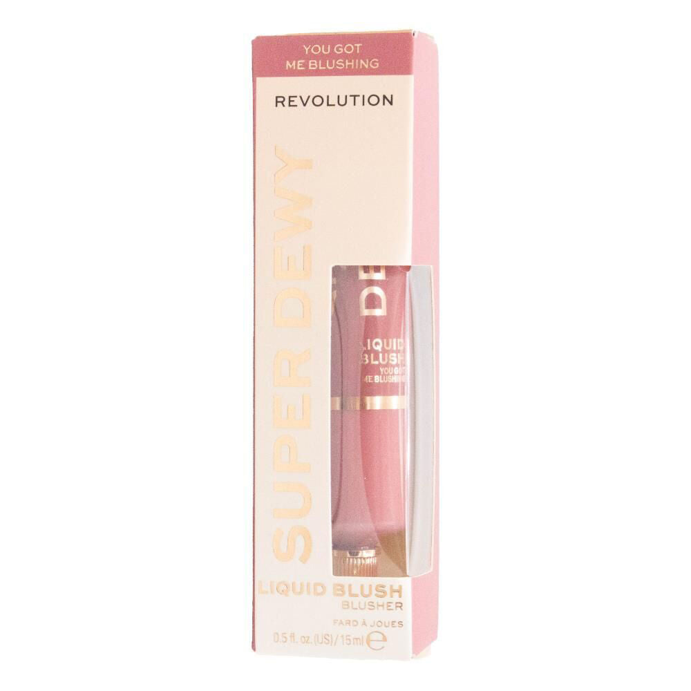 Revolution You Got Me Blushing Makeup Super Dewy 15ml Liquid Blush