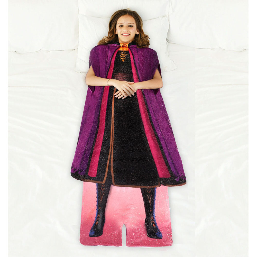 Disney Frozen 2 Anna's Adventure Outfit Blankie Tails Fleece Kids Blanket 3y+ (2 Pack) — image 3