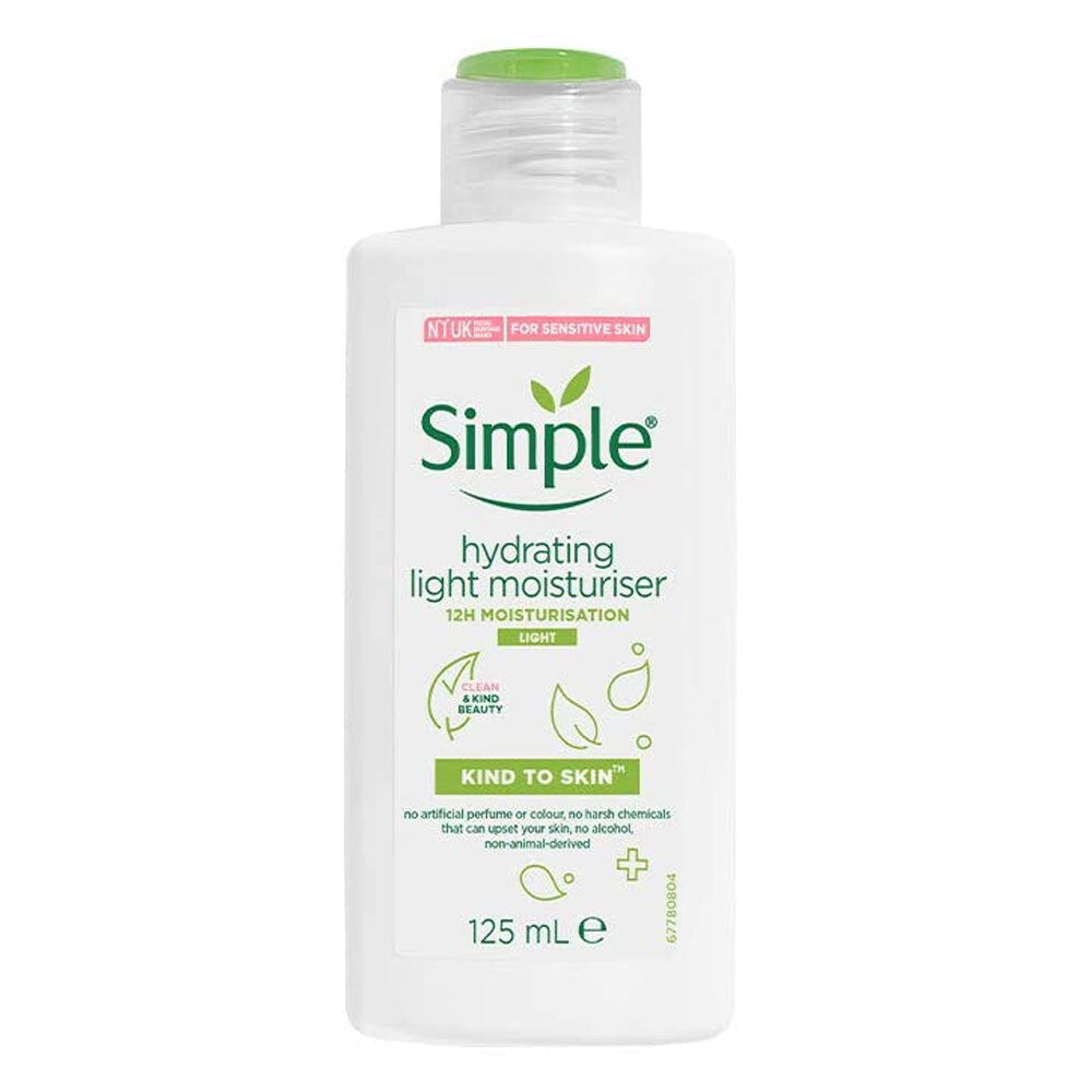 Simple 125ml Hydrating Light Moisturiser Kind To Skin (2 Pack) — image 2