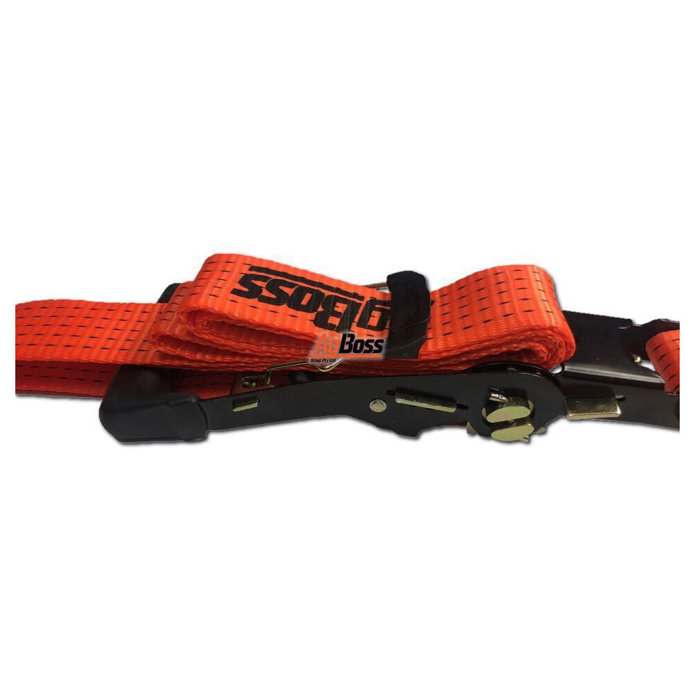 Agboss 93x50mm Orange Heavy Duty Ratchet Tie Down WLC 2500kg — image 3