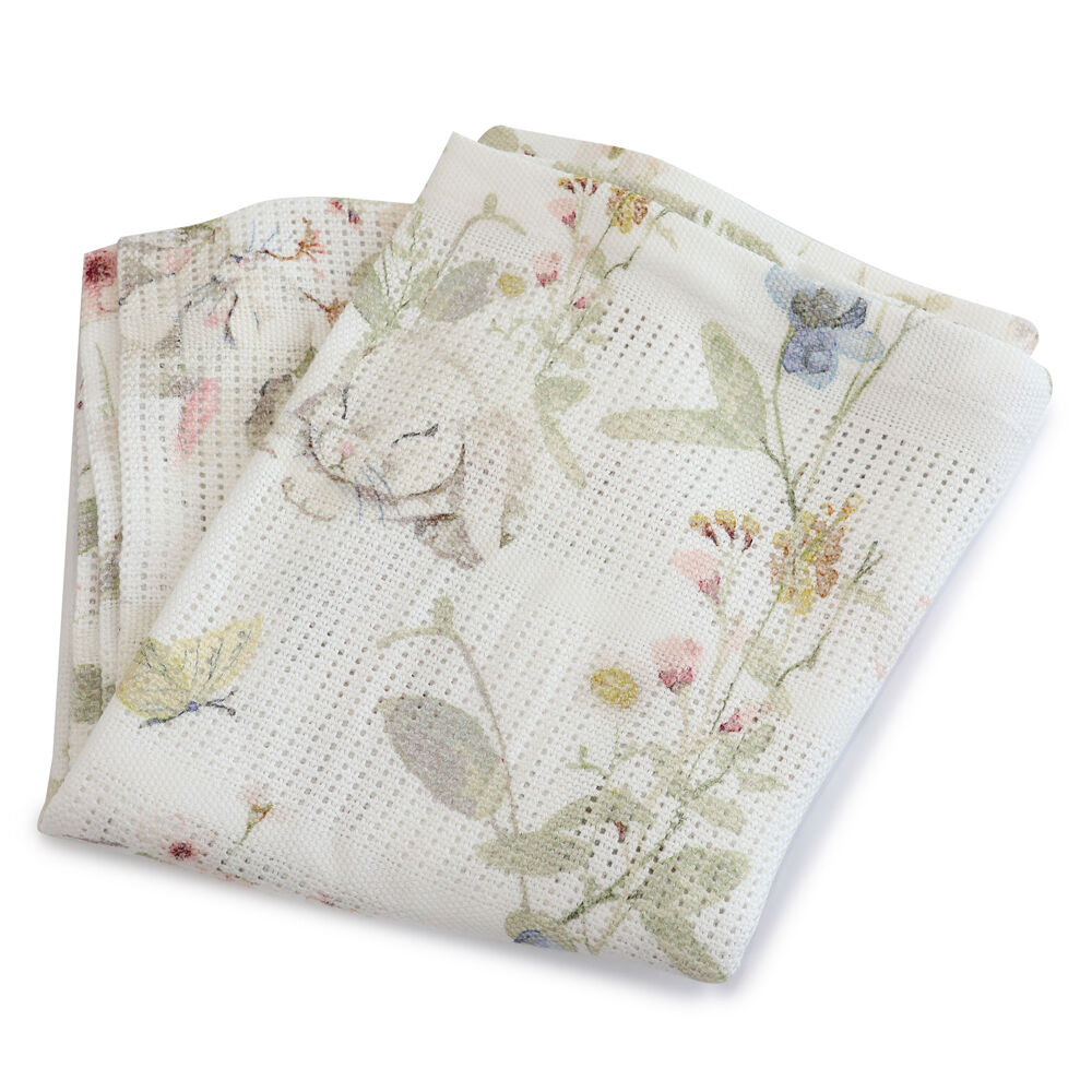 Bubba Blue 70x90cm Baby and Children's Sleeping Bunny Cellular Blanket — image 2