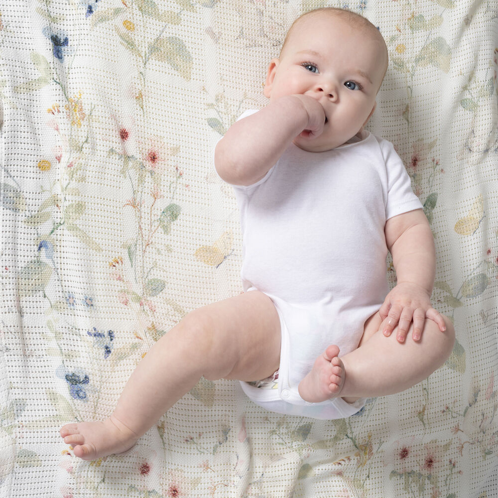 Bubba Blue 70x90cm Baby and Children's Sleeping Bunny Cellular Blanket — image 4