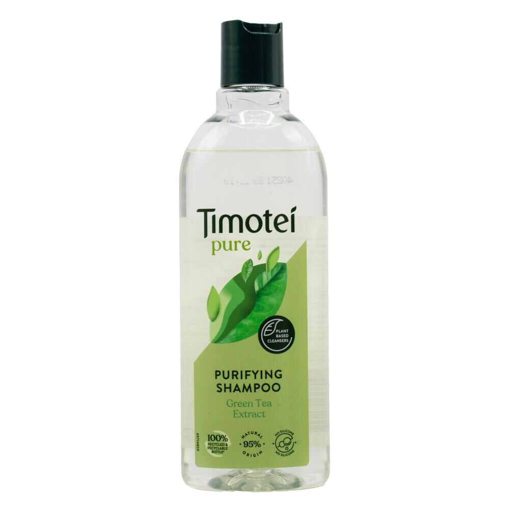 Timotei Hair Nourishing Pure Purifying Shampoo 300ml Green Tea Extract