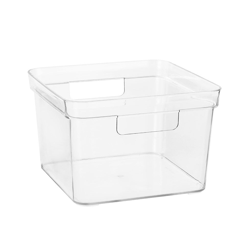 Boxsweden Crystal 22x14.5cm Square Storage Container - Clear (2 Pack) — image 2