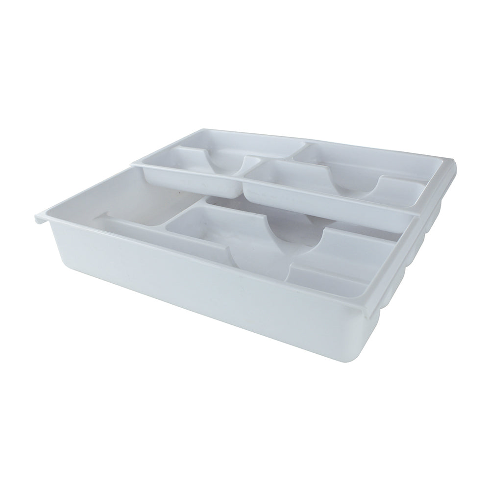 1420200-homeleisure-double-up-cutlery-tray-white-utensils-set