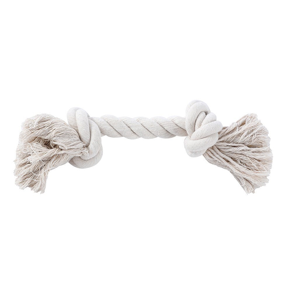 Paws and Claws 30cm Eco Braided/Knot Rope Pet/Dog Cotton Teeth Clean Chew Toy (2 Pack) — image 3