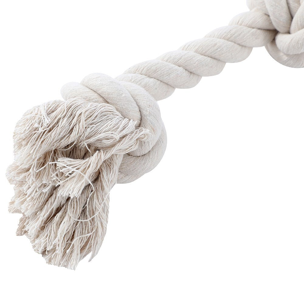 Paws and Claws 30cm Eco Braided/Knot Rope Pet/Dog Cotton Teeth Clean Chew Toy (2 Pack) — image 4