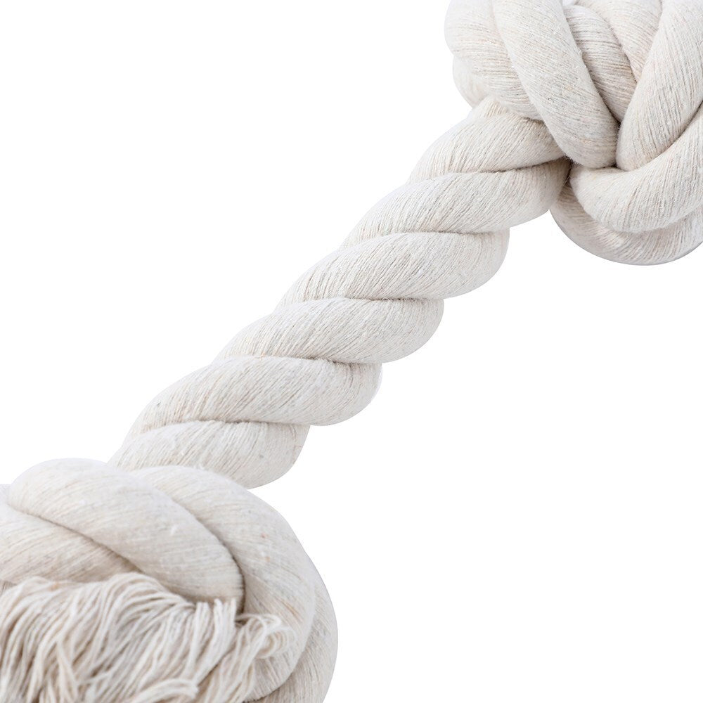 Paws and Claws 30cm Eco Braided/Knot Rope Pet/Dog Cotton Teeth Clean Chew Toy (2 Pack) — image 5