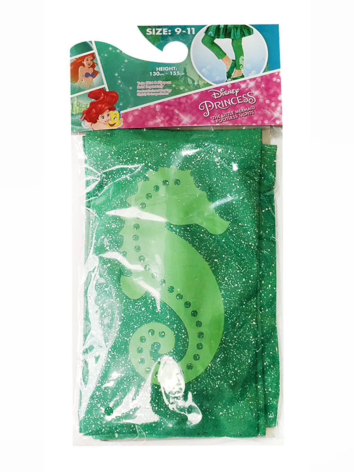 Rubies Disney Little Mermaid Ariel Footless Leggings Girls/Kids US 3-5 Costume Green — image 4