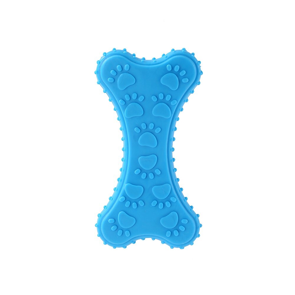 Paws and Claws 10cm TPR Spikey Bone Pet Interactive Playing/Chewing Toy Assort (3 Pack) — image 2