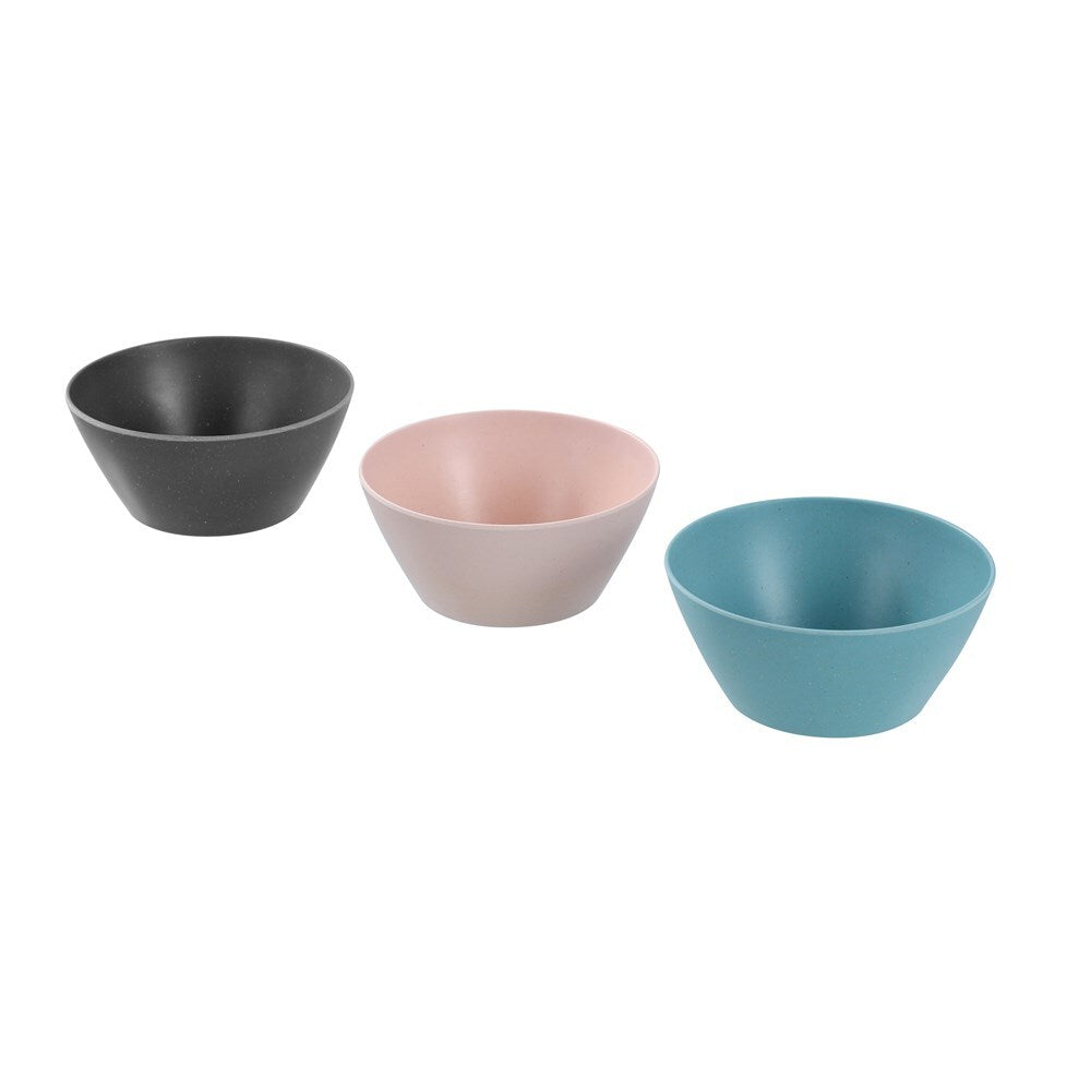 Lemon and Lime Round Melamine Eco Bamboo Fibre 15cm Serving/Dinner Bowl Assort (6 Pack) — image 7