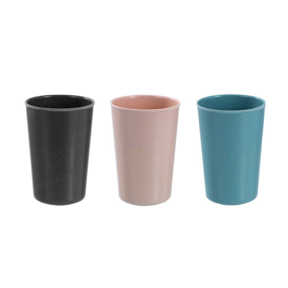 Lemon and Lime Melamine Eco Bamboo Fibre 300ml Drink Tumbler Drinking Cup Asst (6 Pack) — image 6