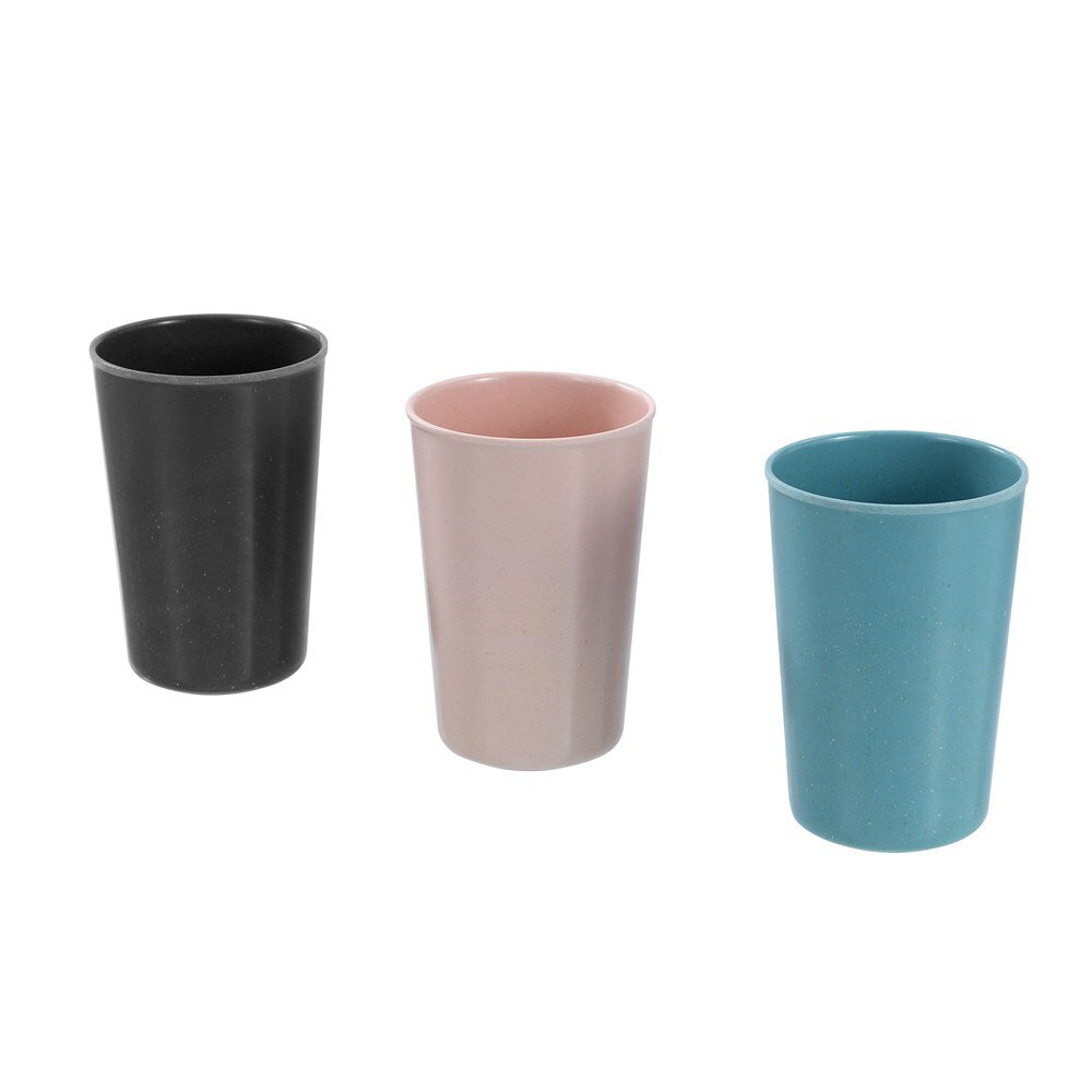 Lemon and Lime Melamine Eco Bamboo Fibre 300ml Drink Tumbler Drinking Cup Asst (6 Pack) — image 4
